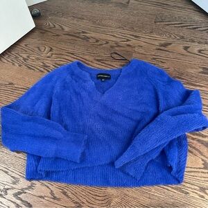 Royal Blue Cotton Candy LA Sweater